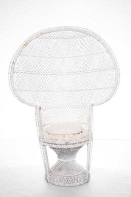 Chaise bohème Boha blanche — Fête ta Fête