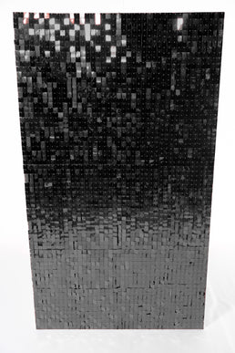 Mur scintillant noir Glam Wall — Fête ta Fête