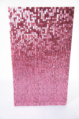 Mur scintillant or rose Glam Wall — Fête ta Fête