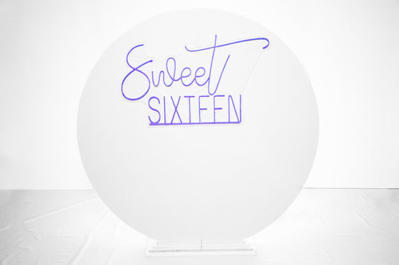 Enseigne LED « Sweet Sixteen » — Fête ta Fête