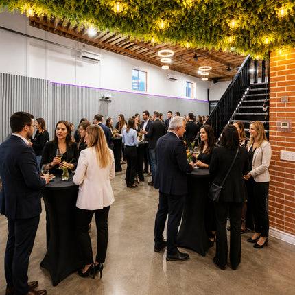 Location de salle — 5 à 7 et party de bureau en semaine