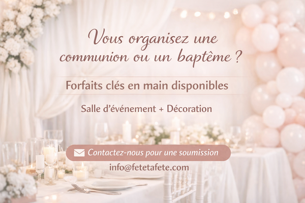 L'ESPACE ÉVÉNEMENTIEL PARFAIT