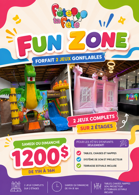 Forfait FunZone