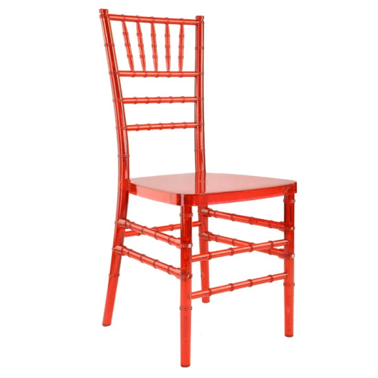 Chaise chiavari rouge