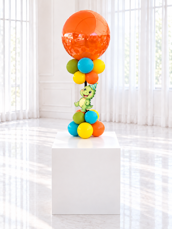 Centre de table en ballons